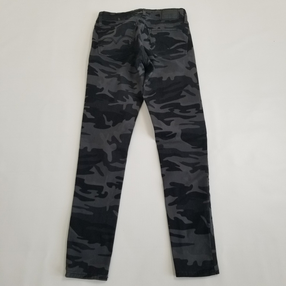 Levi's 711 Skinny Jeans Camo Size 24 - Picture 5 of 6